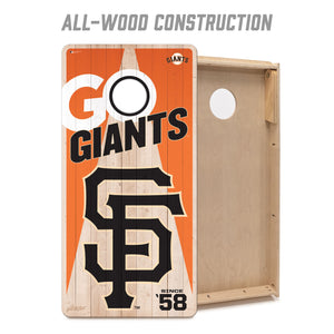 San Francisco Giants 2'x4' Cornhole Game with Bags