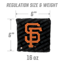 San Francisco Giants Cornhole Bags - 4 Pack - Black