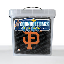 San Francisco Giants Cornhole Bags - 4 Pack - Black