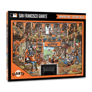 San Francisco Giants Barnyard Fans 500 Piece Puzzle