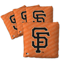 San Francisco Giants Cornhole Bags - 4 Pack - Black