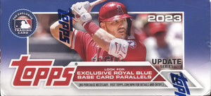 2023 Topps Baseball Update Series Retail Box