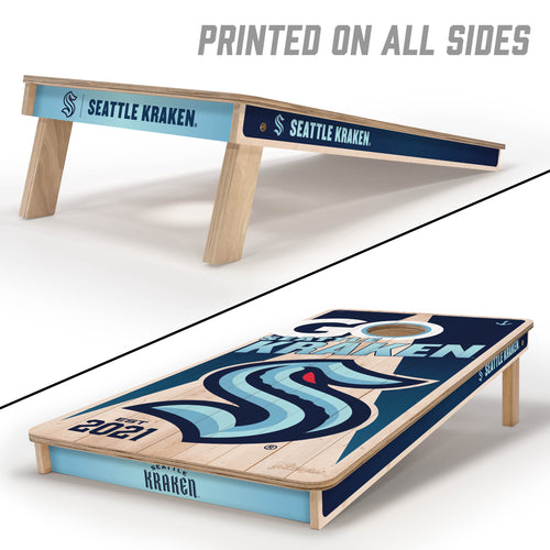 Seattle Kraken 2'x4' Cornhole Game with Bags