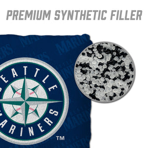 Seattle Mariners CornholeBags - 4 Pack - Blue