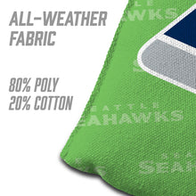Seattle Seahawks Cornhole Bags 4 Pack - Green