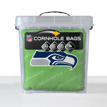 Seattle Seahawks Cornhole Bags 4 Pack - Green