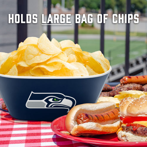 Seattle Seahawks Large Party Bowl