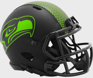 Seattle Seahawks Eclipse Limited Edition Riddell Speed Mini Helmet
