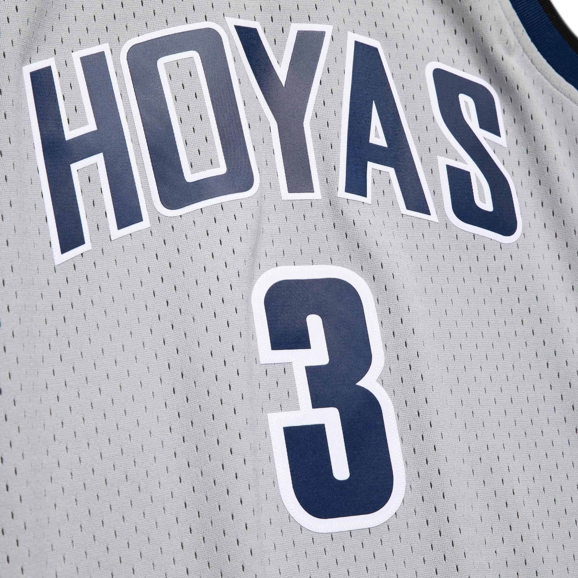 Vintage Nike NCAA Georgetown Hoyas Allen Iverson Basketball Jersey