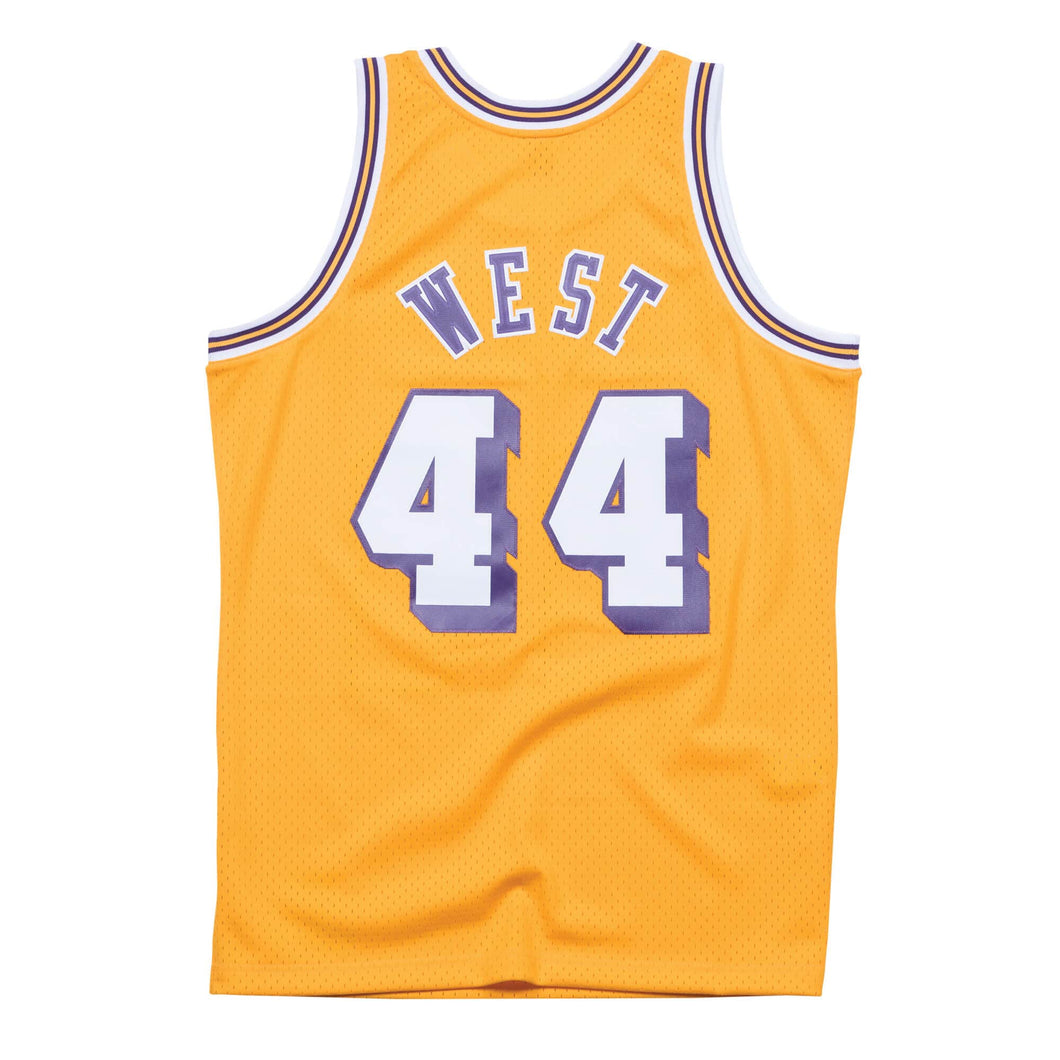 Jerry West Los Angeles Lakers Mitchell & Ness 1971/72  Hardwood Classics Swingman Jersey