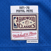 Pete Maravich 1971-72 Atlanta Hawks Mitchell & Ness Swingman Jersey Pistol