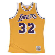 Magic Johnson Los Angeles Lakers Mitchell & Ness 1984/85 Hardwood Classics Swingman Jersey