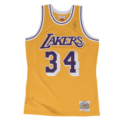 Shaquille O'Neil Los Angels Lakers Mitchell & Ness Swingman 1996/97 Jersey
