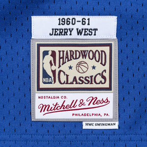 Jerry West Los Angeles Lakers Royal Mitchell & Ness 1960/61  Hardwood Classics Swingman Jersey
