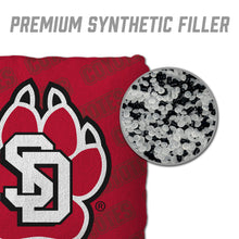 South Dakota Coyotes Cornhole Bags 4 Pack - Red