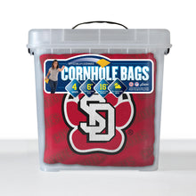 South Dakota Coyotes Cornhole Bags 4 Pack - Red