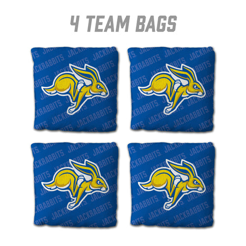 South Dakota State Jackrabbits Cornhole Bags 4 Pack  - Blue