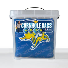 South Dakota State Jackrabbits Cornhole Bags 4 Pack  - Blue