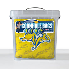 South Dakota State Jackrabbits Cornhole Bags 4 Pack - Yellow