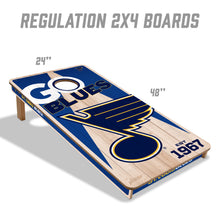 St Louis Blues 2'x4' Cornhole Game with Bags