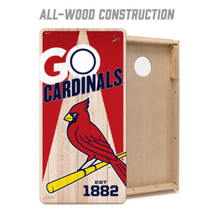 St. Louis Cardinals 2'x4' Cornhole Game with Bags
