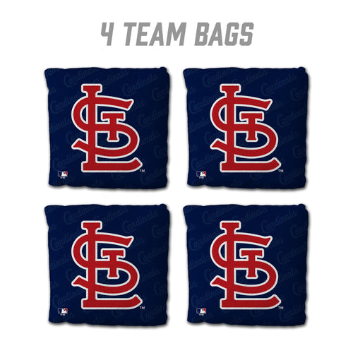 St. Louis Cardinals CornholeBags - 4 Pack - Blue