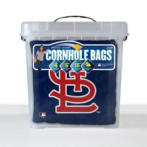 St. Louis Cardinals CornholeBags - 4 Pack - Blue