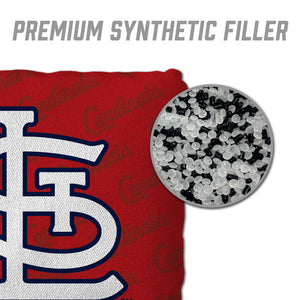 St. Louis Cardinals Cornhole Bags - 4 Pack - Red