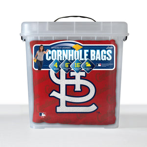 St. Louis Cardinals Cornhole Bags - 4 Pack - Red
