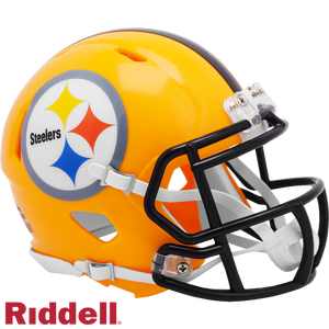 Pittsburgh Steelers 2007 Throwback Riddell Speed Mini Helmet