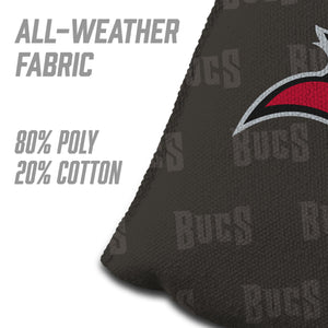 Tampa Bay Buccaneers Cornhole Bags 4 Pack - Gray