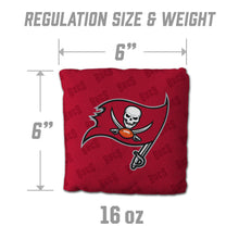Tampa Bay Buccaneers Cornhole Bags 4 Pack - Red