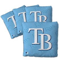 Tampa Bay Rays Cornhole Bags - 4 Pack - Light Blue