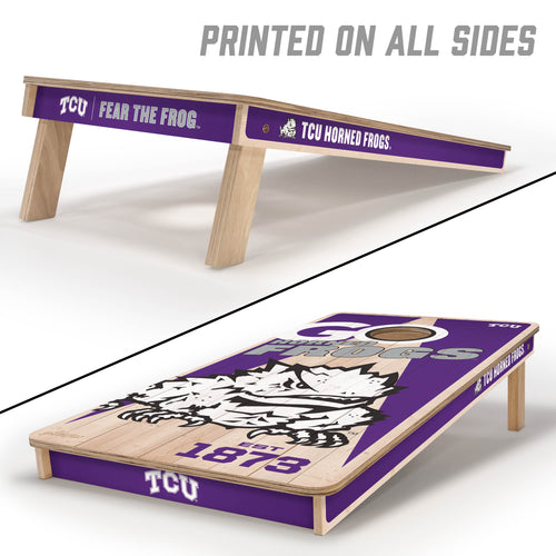 TCU Horned Frogs 2'x4' Cornhole Game with Bags