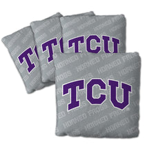 TCU Horned Frogs Cornhole Bags 4 Pack - Gray