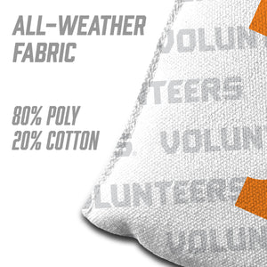 Tennessee Volunteers Cornhole Bags 4 Pack- White