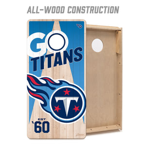 Tennessee Titans 2'x4' Cornhole Game with Bags