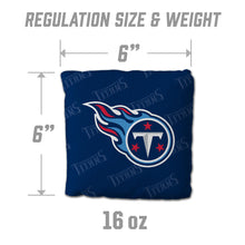 Tennessee Titans Cornhole Bags 4 Pack - Dark Blue
