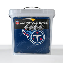 Tennessee Titans Cornhole Bags 4 Pack - Dark Blue