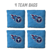 Tennessee Titans Cornhole Bags 4 Pack - Light Blue