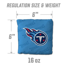 Tennessee Titans Cornhole Bags 4 Pack - Light Blue