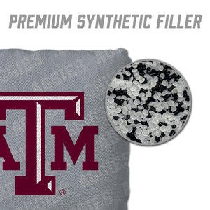 Texas A&M Aggies Cornhole Bags 4 Pack - Gray