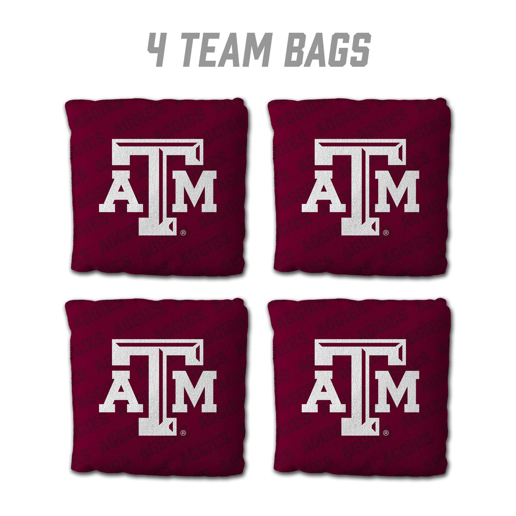 Texas A&M Aggies Cornhole Bags 4 Pack - Maroon