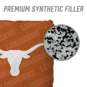 Texas Longhorns Cornhole Bags 4 Pack - Orange