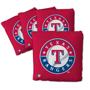 Texas Rangers Cornhole Bags - 4 Pack - Red