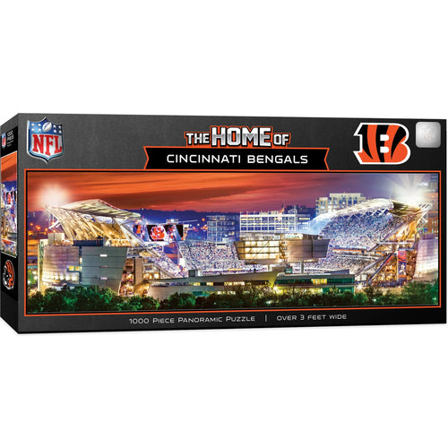 Cincinnati Bengals - Stadium View 1000 Piece Panoramic Puzzle