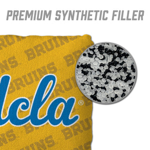 UCLA Bruins Cornhole Bags 4 Pack- Yellow