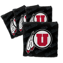 Utah Utes Cornhole Bags  4 Pack - Black