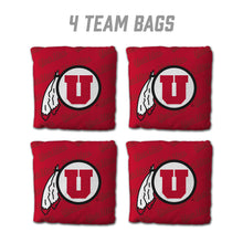 Utah Utes Cornhole Bags 4 Pack - Red