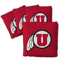 Utah Utes Cornhole Bags 4 Pack - Red